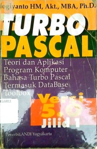 Image of Turbo Pascal Versi 5.0