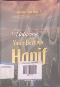 Image of Untukmu Yang Berjiwa Hanif